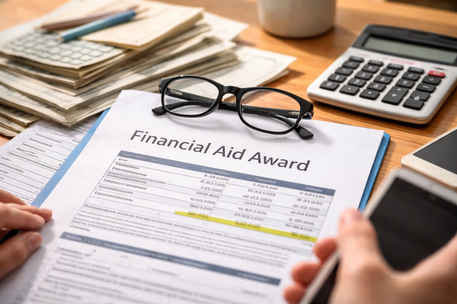 financial aid changed after enrollment