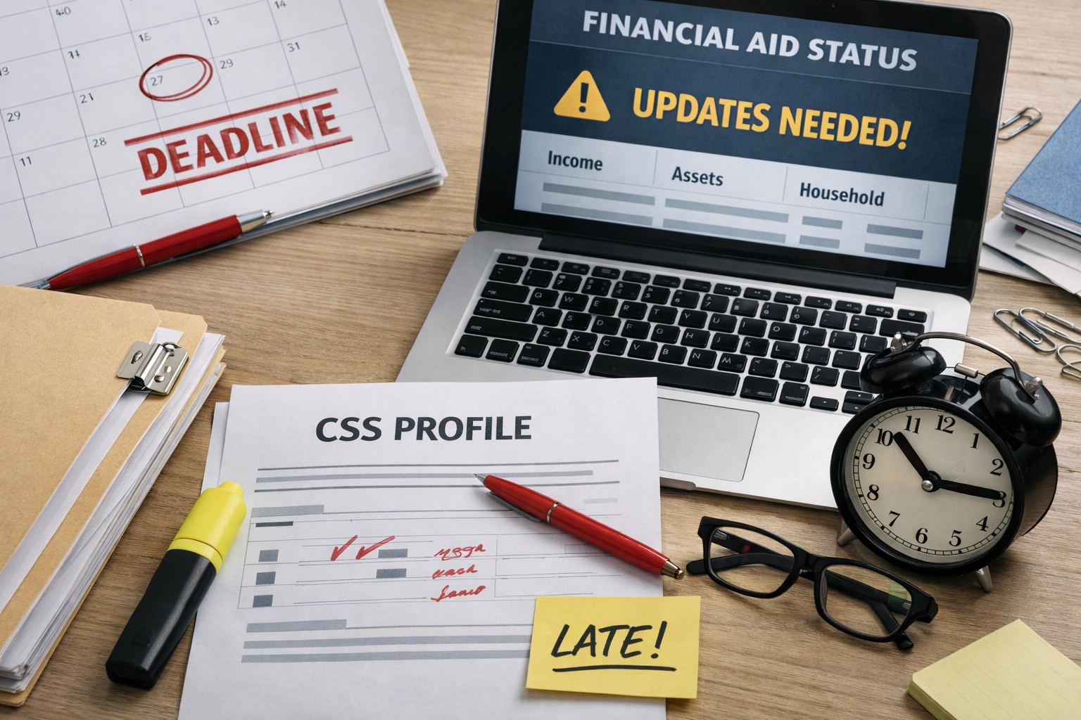 CSS Profile correction after deadline