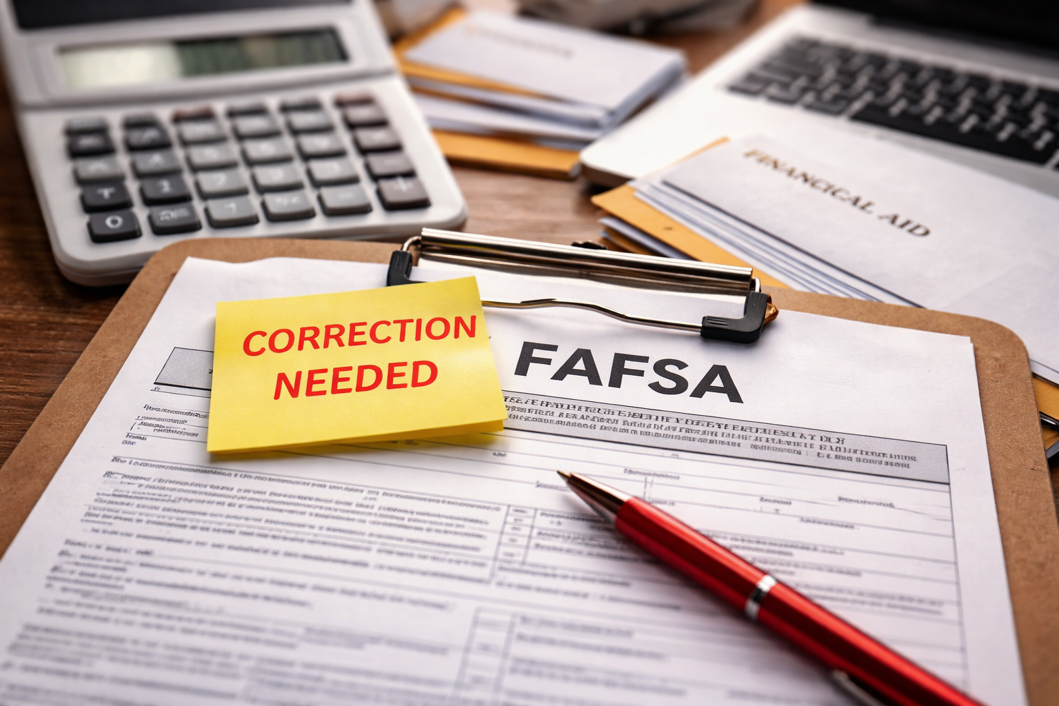 FAFSA correction after deadline