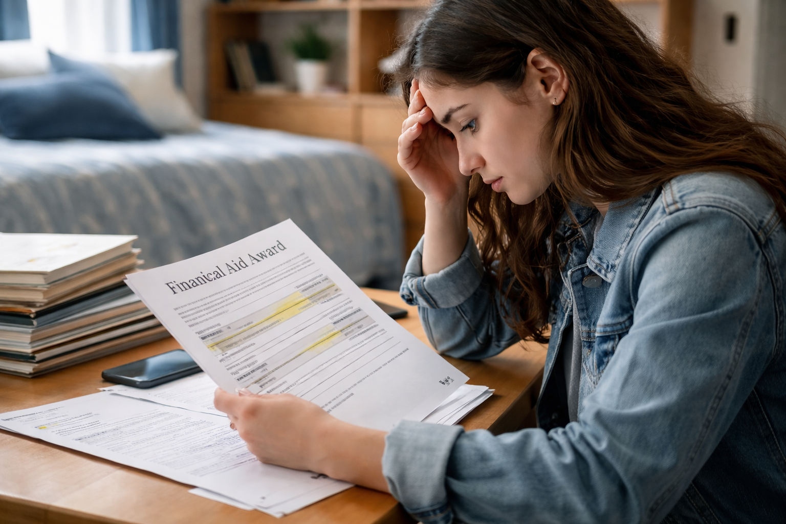 financial aid reduced after scholarship