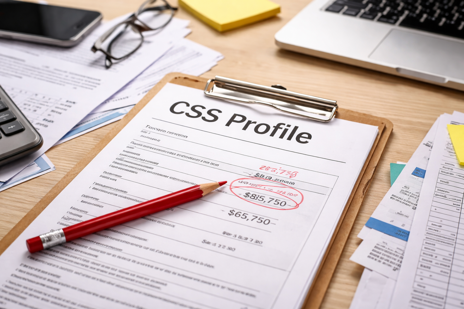 CSS profile submitted wrong information