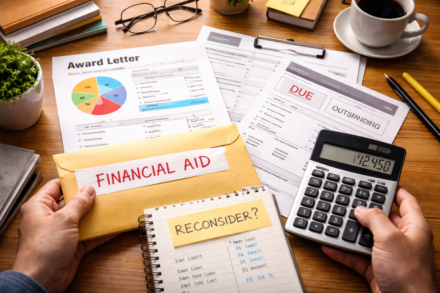 financial aid reconsideration after enrollment