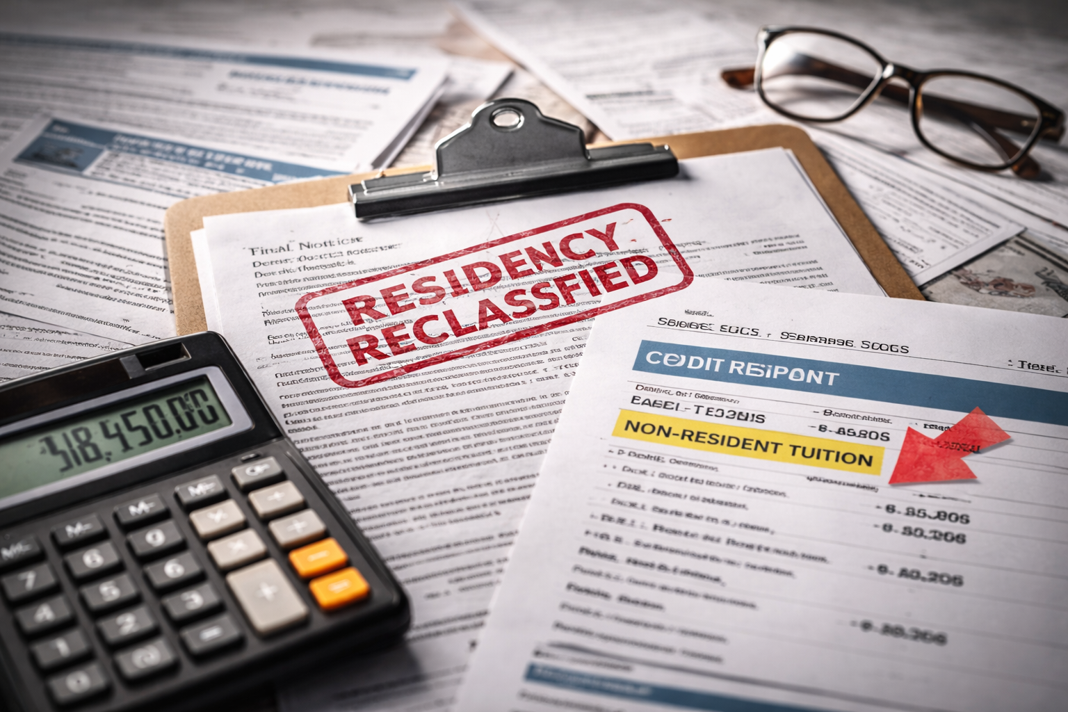 college reclassified me as non-resident