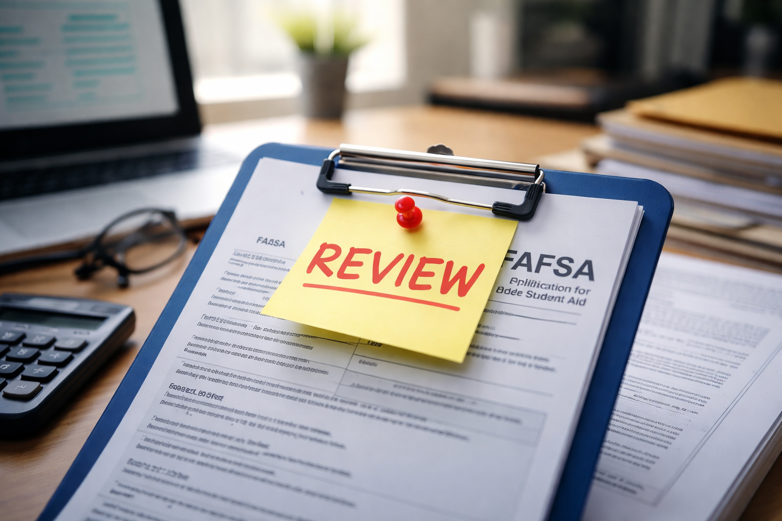 Financial Aid Flagged for Review