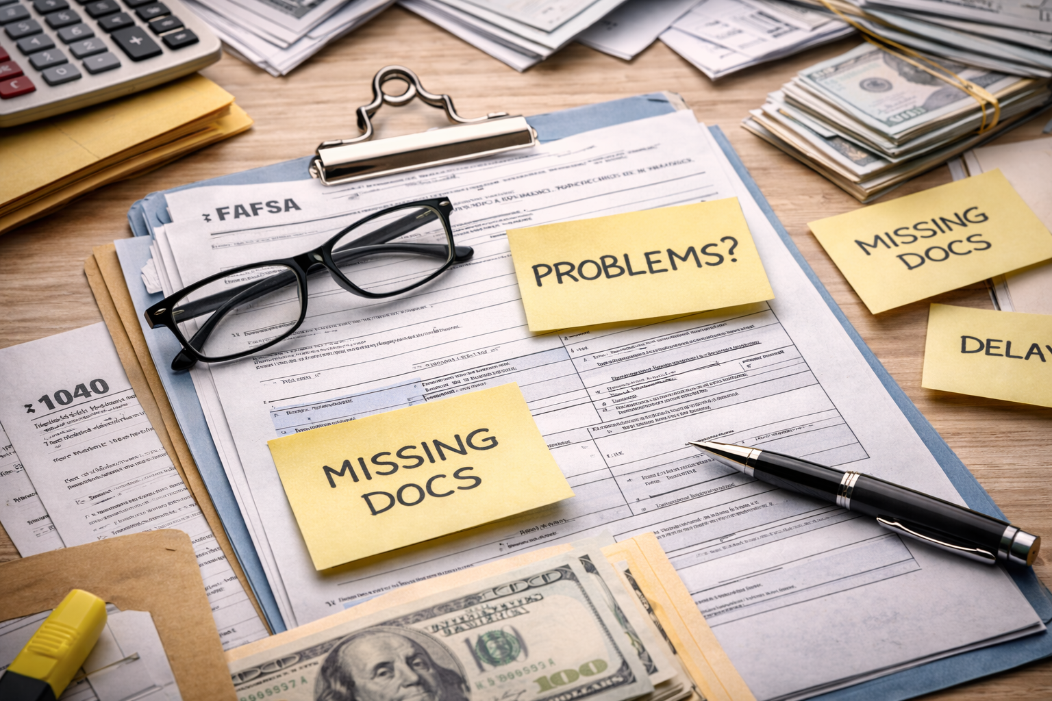 FAFSA Verification and Processing Problem