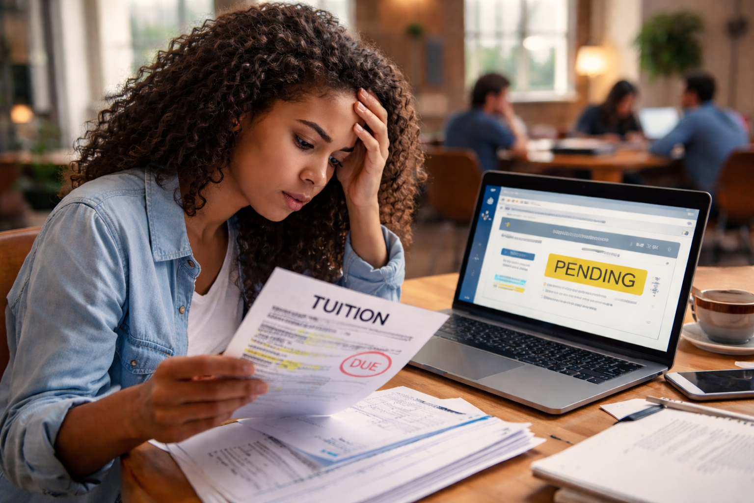 Federal Student Loan Pending but Tuition Due