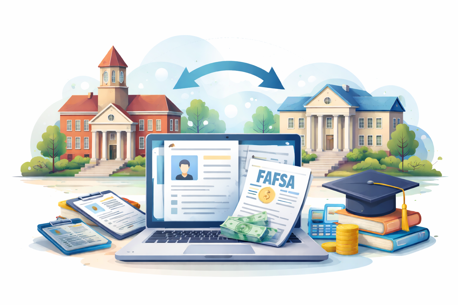 Financial Aid Overlapping Enrollment Between Schools