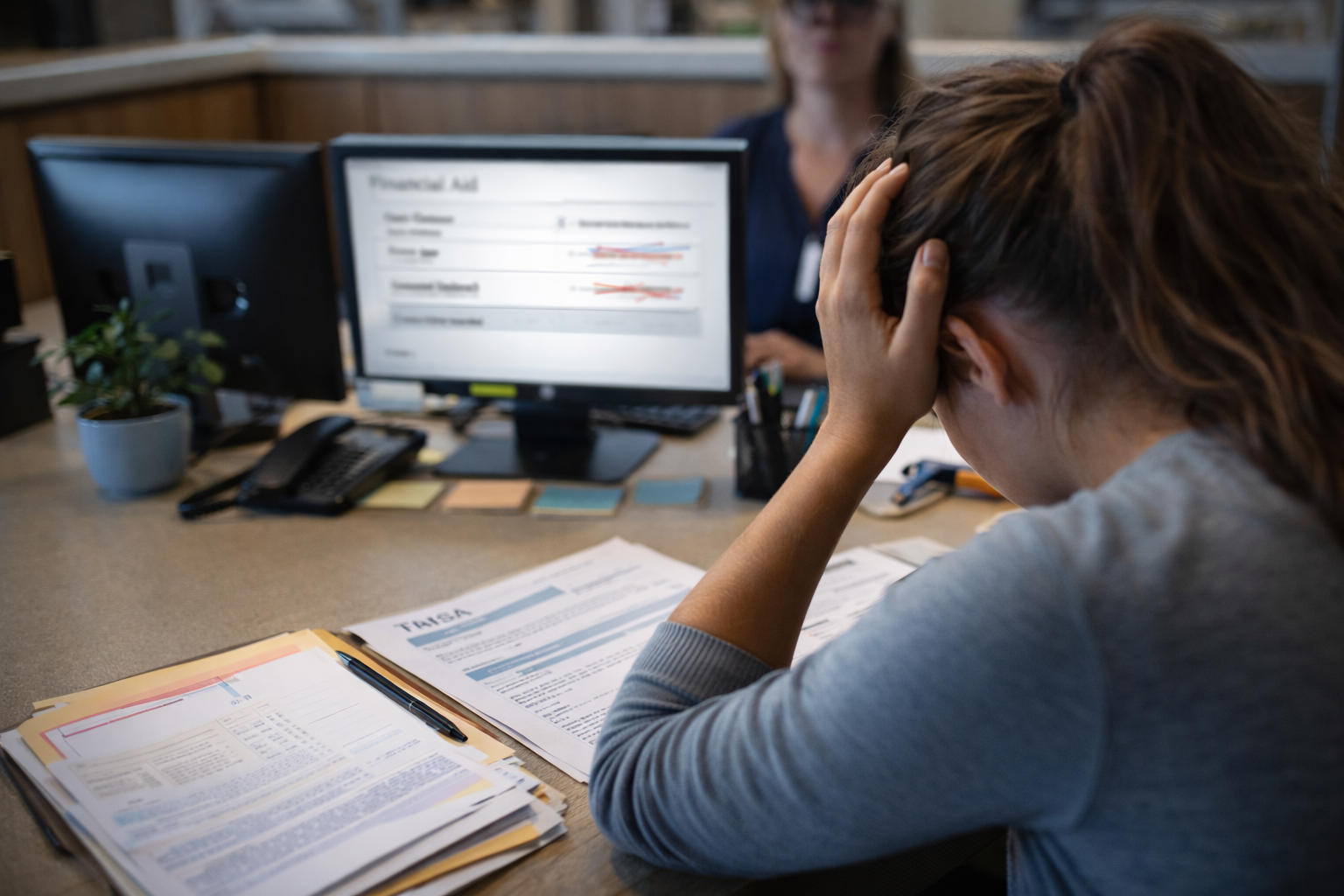 financial aid posted then removed