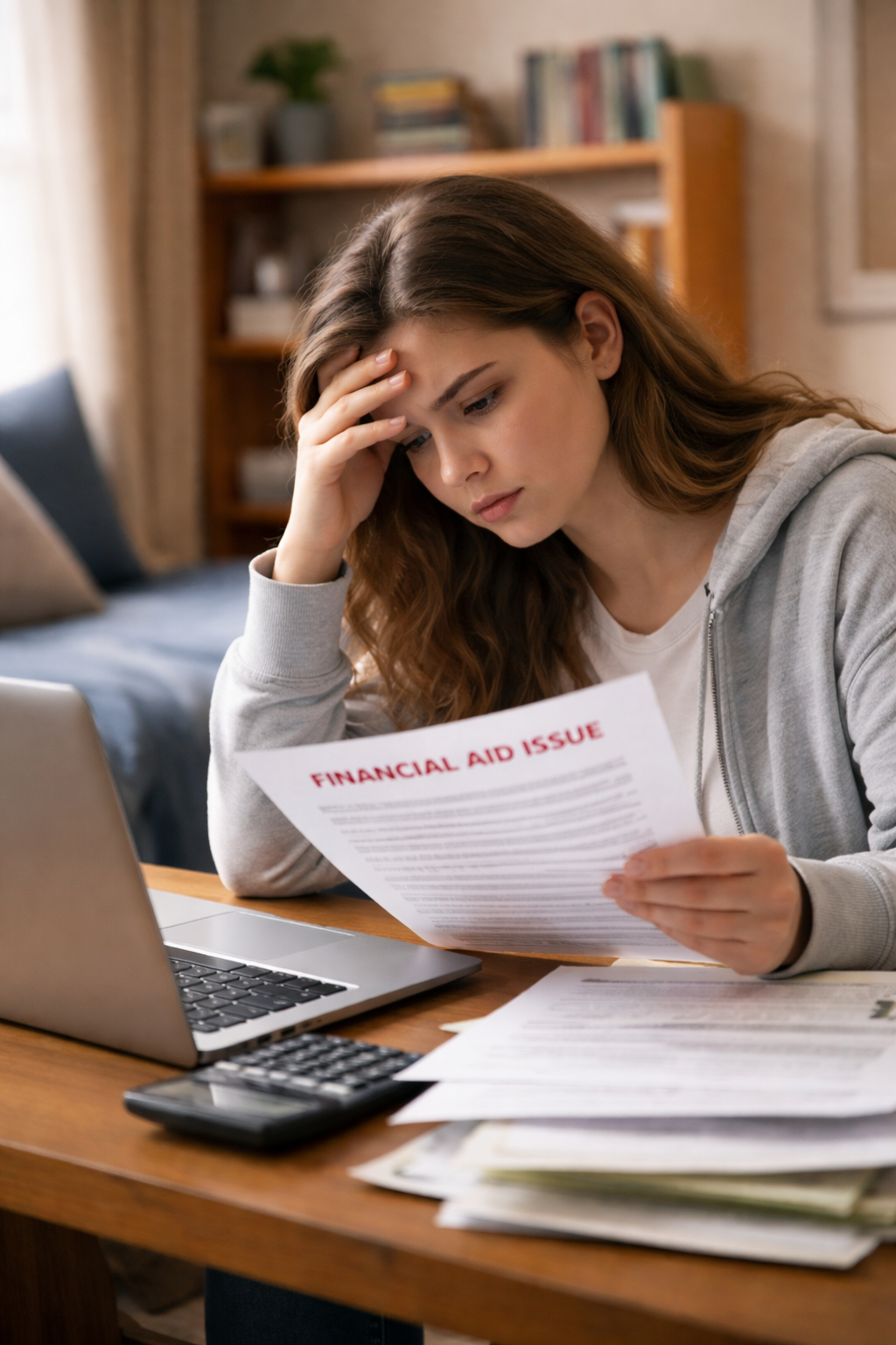 Financial aid not applied to tuition