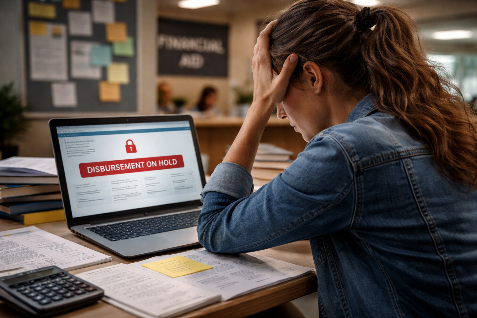 Financial Aid Disbursement Blocked Due to Administrative Hold