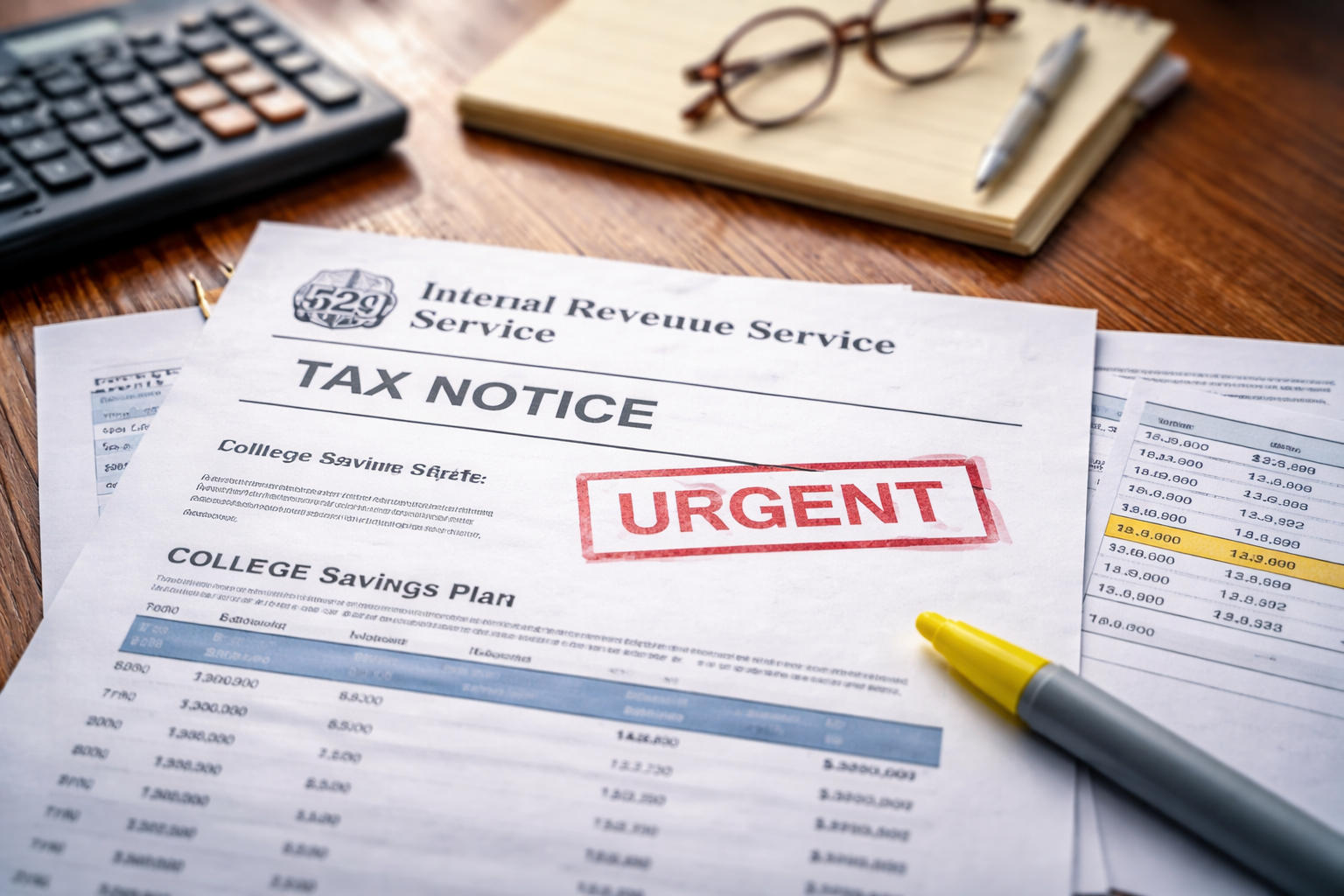 529 Plan Withdrawal Reported But IRS Sent Tax Notice