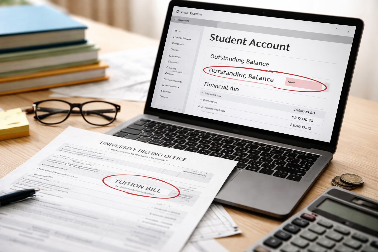 Financial Aid Disbursed but Account Still Shows Balance