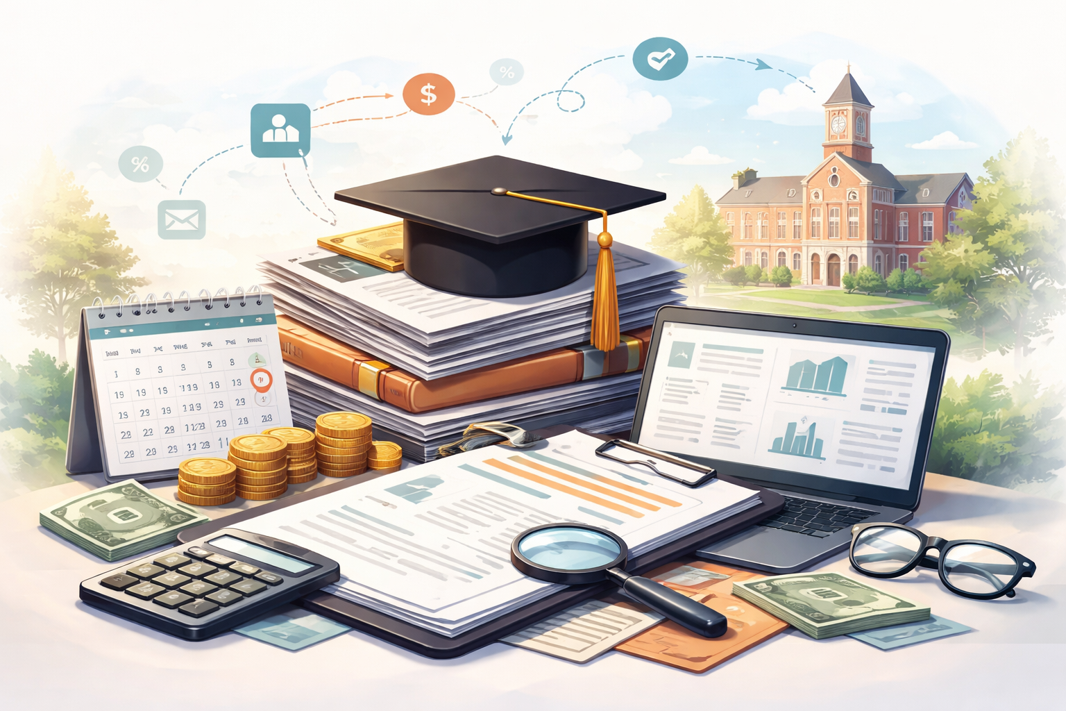 How Financial Aid Eligibility Is Determined and Recalculated Across a Semester