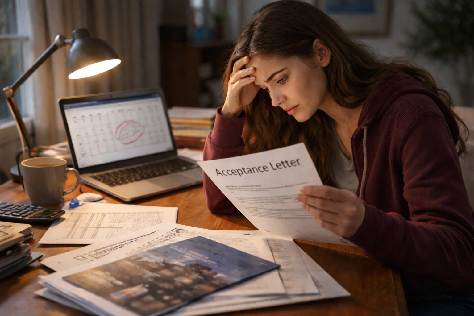 Financial Aid Offer Received Too Late to Make Enrollment Decision