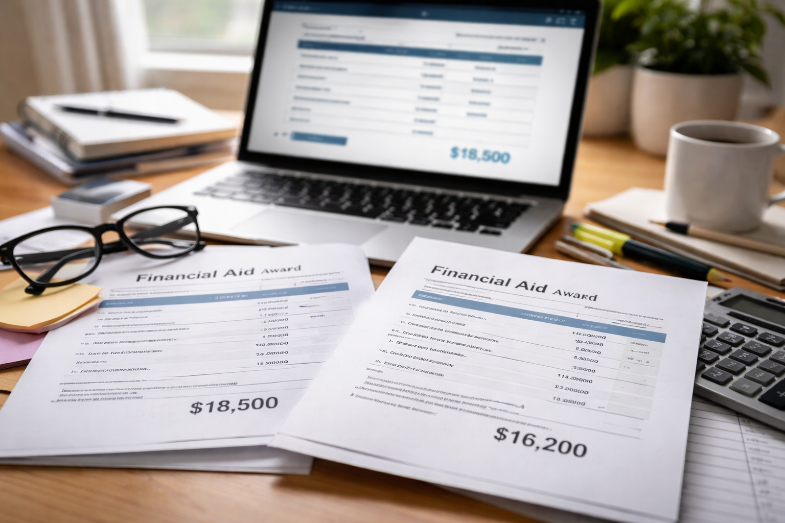 Financial Aid Package Shows Different Amounts Across Student Portal and Award Letter