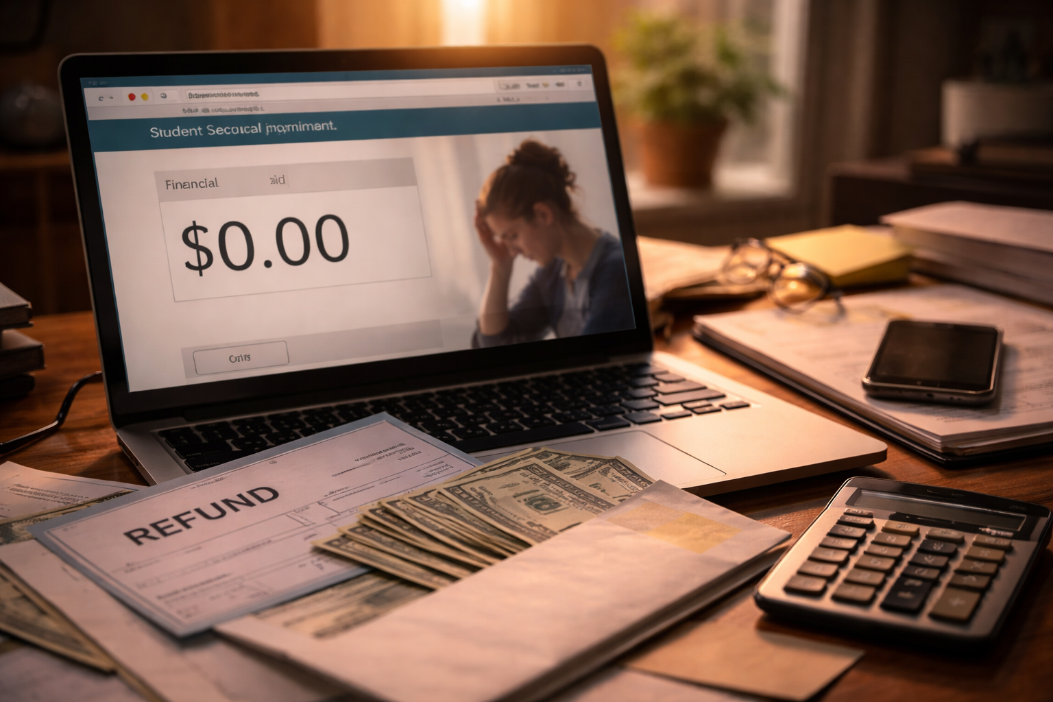 Financial Aid Shows Zero After Disbursement but Refund Already Issued