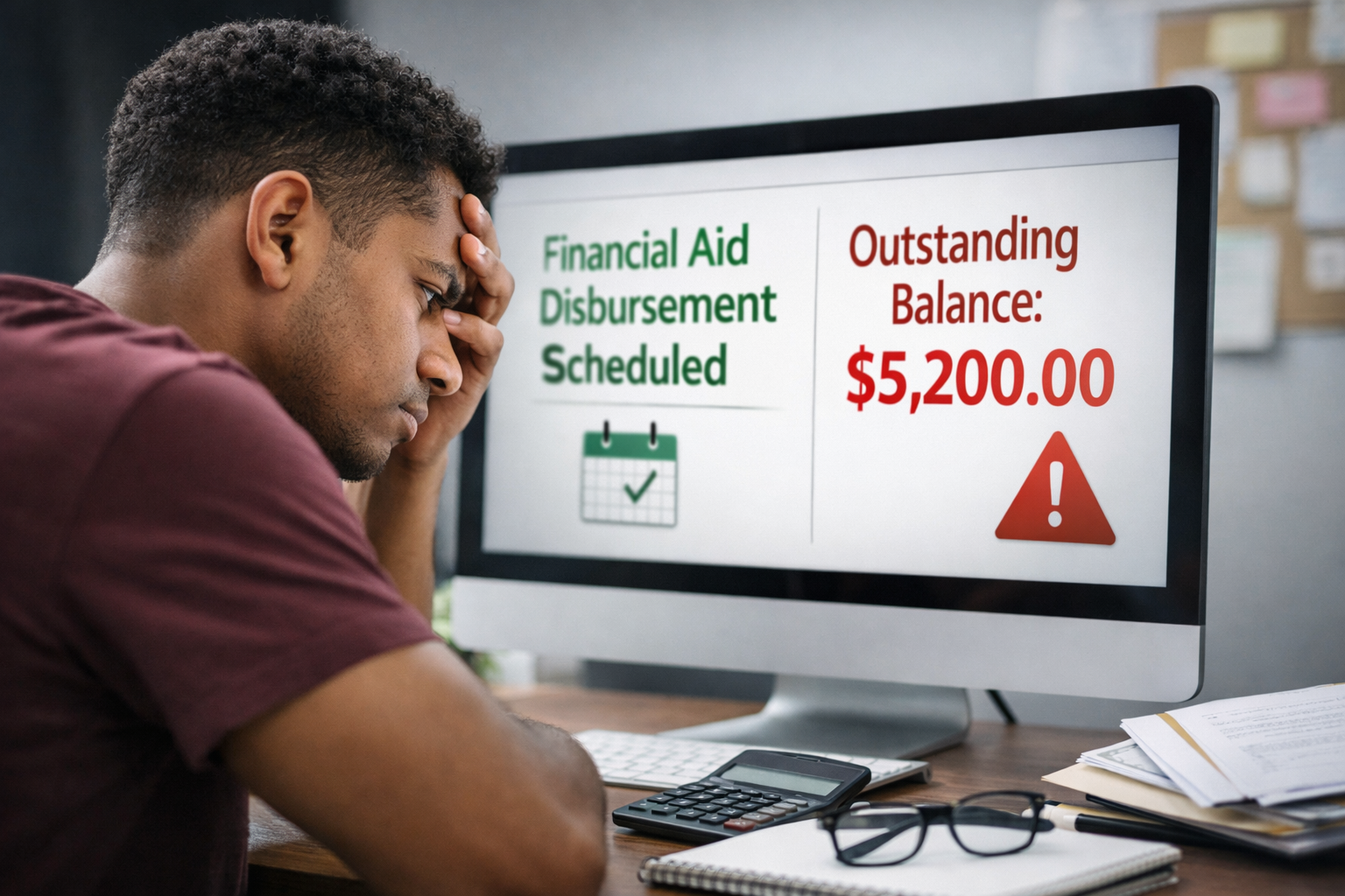 Financial Aid Disbursement Scheduled But Not Applied to Tuition