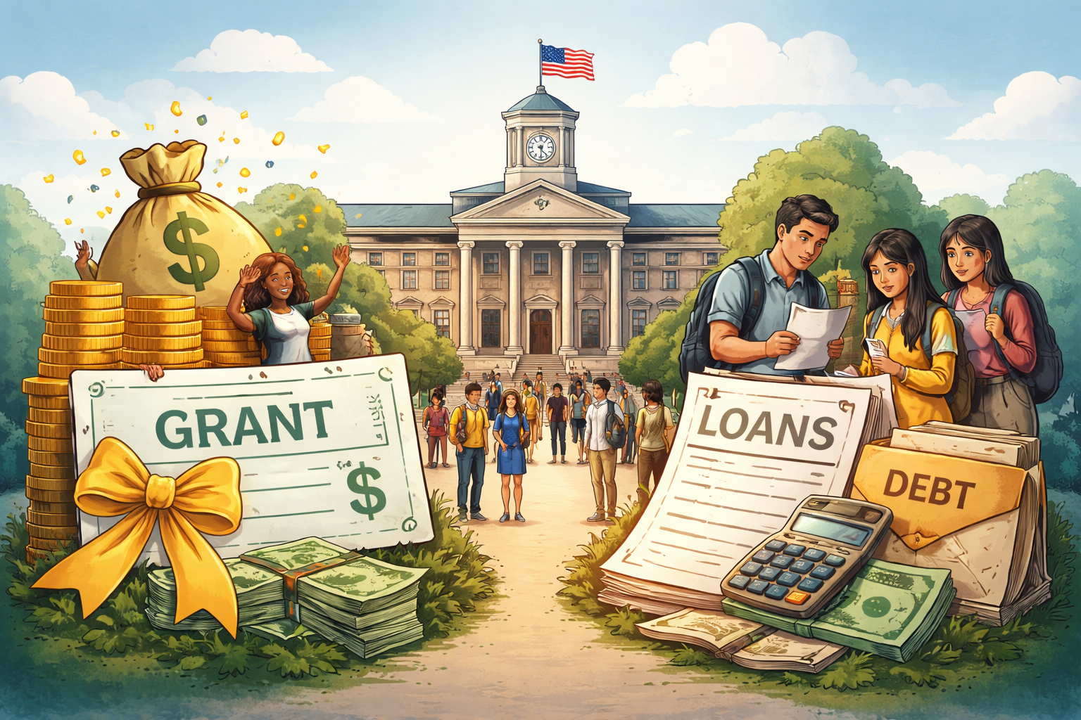 Why Some Students Receive Institutional Grants While Others Only Receive Loans