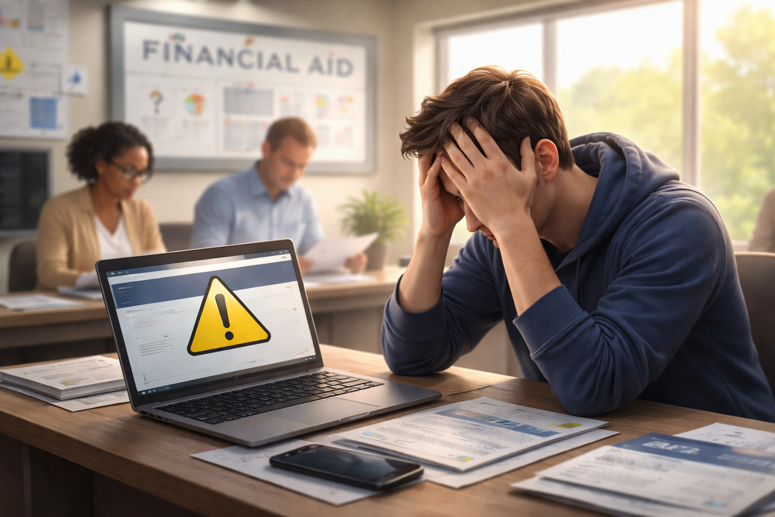 Financial aid disbursement delayed due to unresolved ISIR correction mismatch